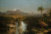 Frederick Edwin Church View of Cotopaxi Sweden oil painting artist